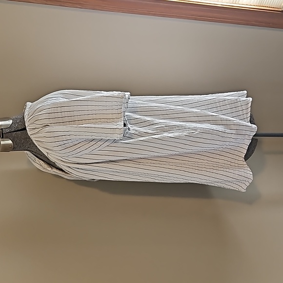 Joie striped shirt with button down vee - Picture 2 of 7